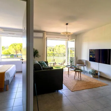 Appartamento Vue Panoramique Golf T2 & Proche Montpellier